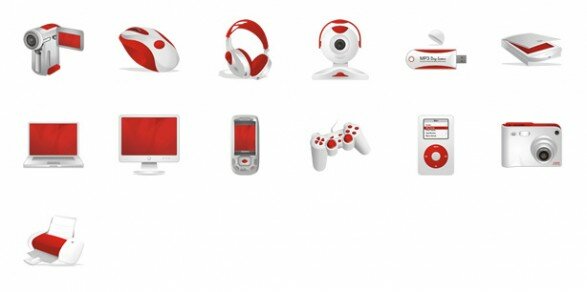 Ruby multimedia icones