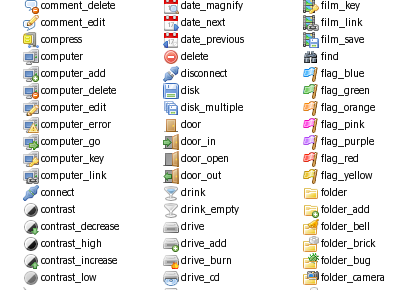 Silk mini icons