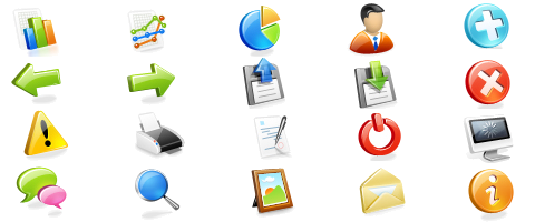 web application icones