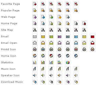 Mini Pixel Icones