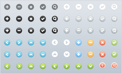 badge bundle icones
