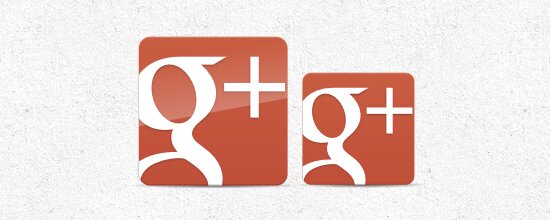 Nouvelle icône Google +