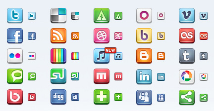 social media icone gratuite