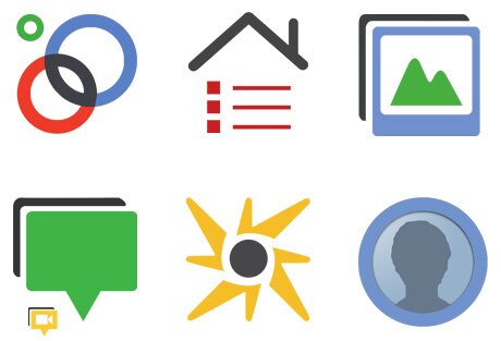 Google+ Social Icones