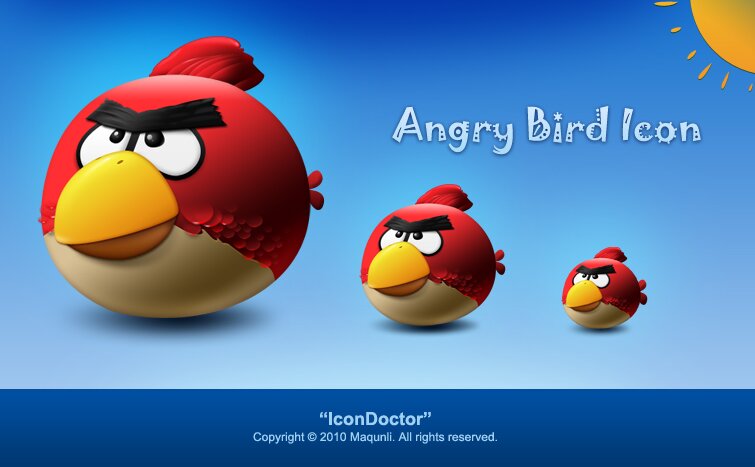 Angry Bird vectoriel
