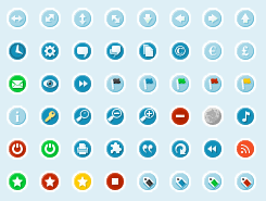 Circular icones