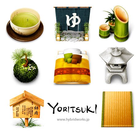 Yoritsuki icons