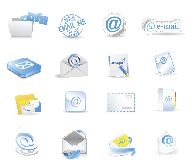 Icônes mail