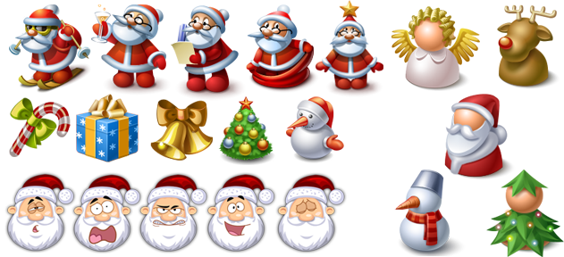 Holiday icon pack