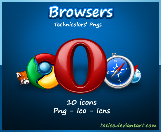 Browsers Technicolors