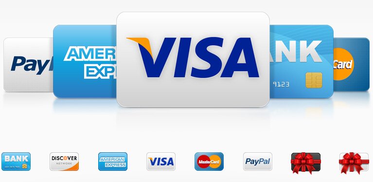 Credit Cards Icon Set
