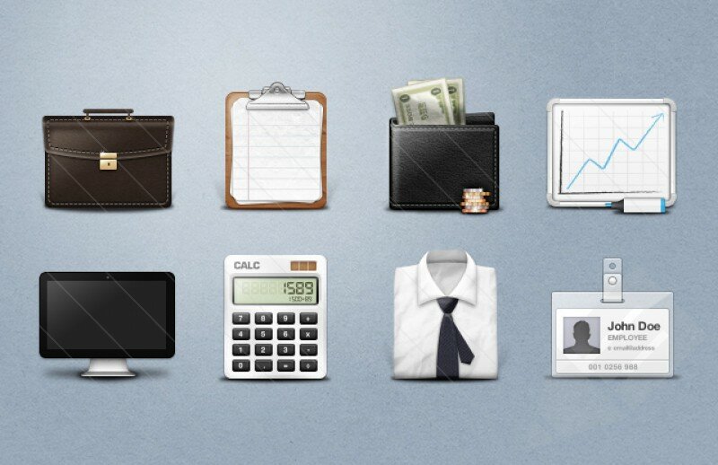 Executive Business Icones