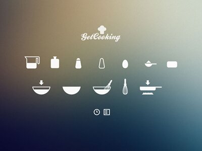 cooking icons